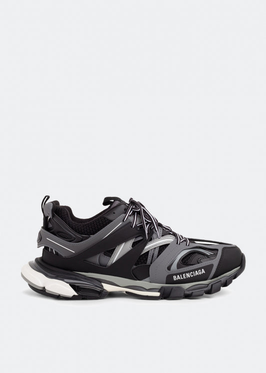 Balenciaga Track Clear Sole Black Grey Sneakers